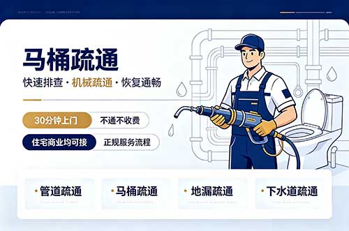 穆棱马桶疏通