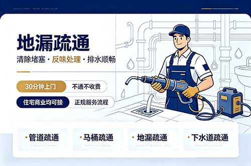 穆棱地漏疏通
