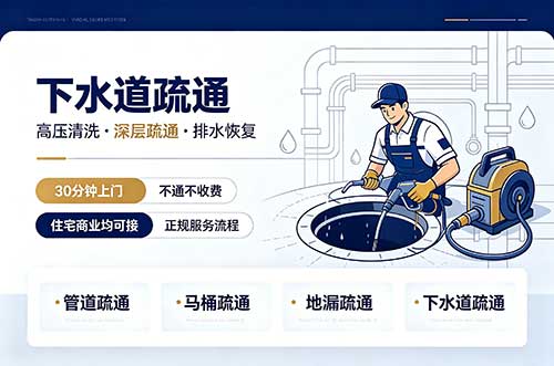 穆棱下水道疏通